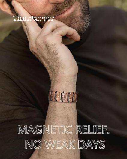 TitanCopper™ Shield Cross Bracelet