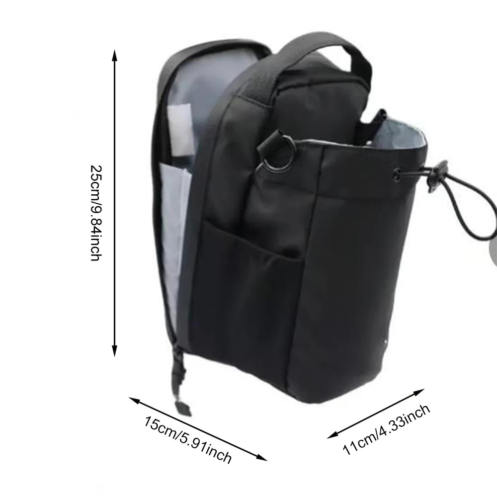 Compact Gym Sling Bag w/ Bottle Pouch