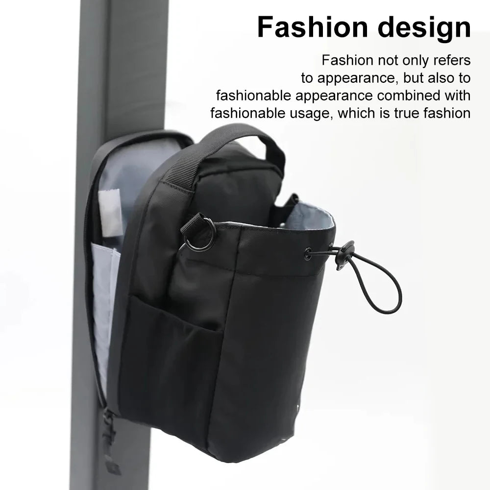 Compact Gym Sling Bag w/ Bottle Pouch