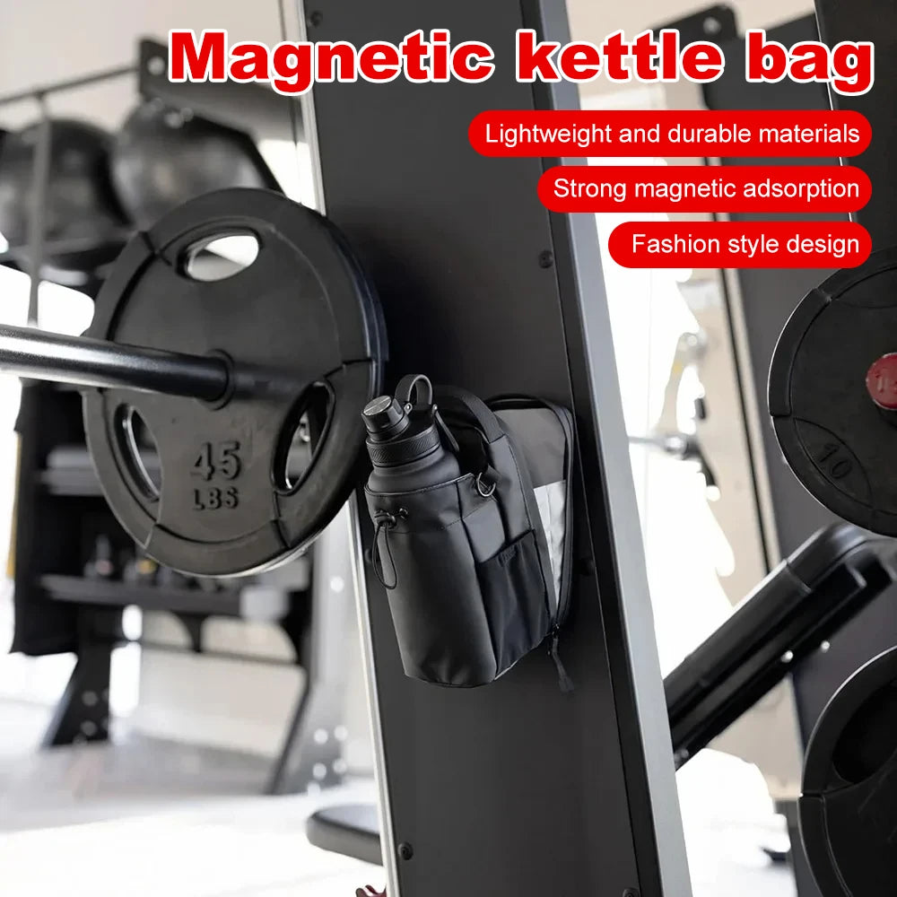 Compact Gym Sling Bag w/ Bottle Pouch