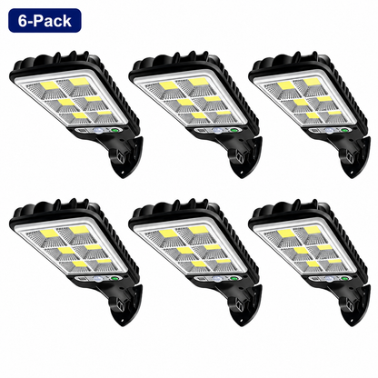 Solar Motion Sensor Security Light | 3 Lighting Modes + Remote